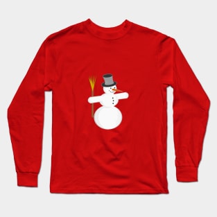 Snowman Long Sleeve T-Shirt